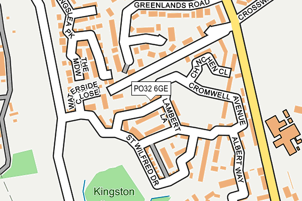 PO32 6GE map - OS OpenMap – Local (Ordnance Survey) PO32 6GE map - OS OpenMap – Local (Ordnance Survey)