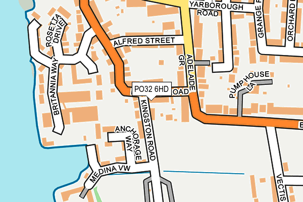 PO32 6HD map - OS OpenMap – Local (Ordnance Survey) PO32 6HD map - OS OpenMap – Local (Ordnance Survey)