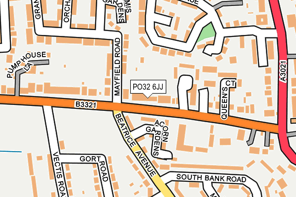 PO32 6JJ map - OS OpenMap – Local (Ordnance Survey) PO32 6JJ map - OS OpenMap – Local (Ordnance Survey)