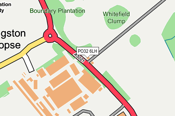 PO32 6LH map - OS OpenMap – Local (Ordnance Survey) PO32 6LH map - OS OpenMap – Local (Ordnance Survey)