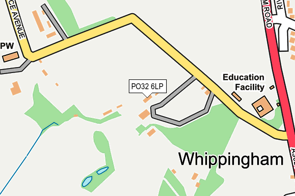 PO32 6LP map - OS OpenMap – Local (Ordnance Survey) PO32 6LP map - OS OpenMap – Local (Ordnance Survey)