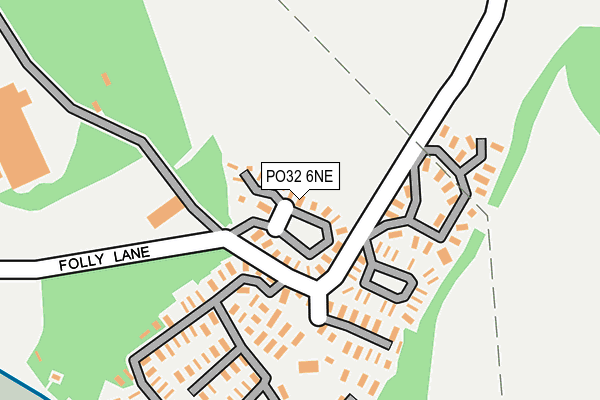 PO32 6NE map - OS OpenMap – Local (Ordnance Survey) PO32 6NE map - OS OpenMap – Local (Ordnance Survey)