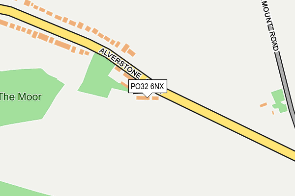 PO32 6NX map - OS OpenMap – Local (Ordnance Survey) PO32 6NX map - OS OpenMap – Local (Ordnance Survey)