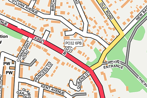 PO32 6PB map - OS OpenMap – Local (Ordnance Survey) PO32 6PB map - OS OpenMap – Local (Ordnance Survey)