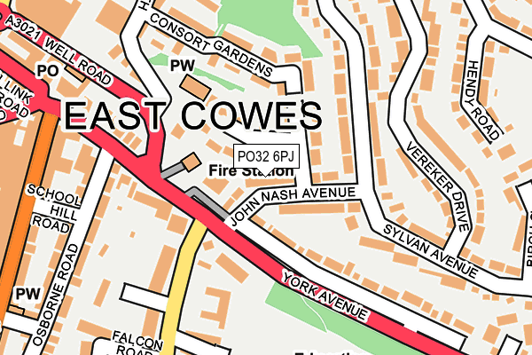 PO32 6PJ map - OS OpenMap – Local (Ordnance Survey) PO32 6PJ map - OS OpenMap – Local (Ordnance Survey)