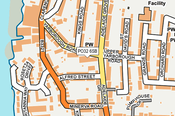 PO32 6SB map - OS OpenMap – Local (Ordnance Survey) PO32 6SB map - OS OpenMap – Local (Ordnance Survey)
