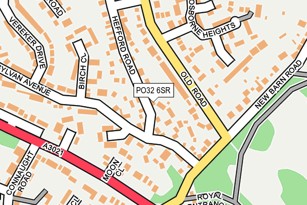PO32 6SR map - OS OpenMap – Local (Ordnance Survey) PO32 6SR map - OS OpenMap – Local (Ordnance Survey)