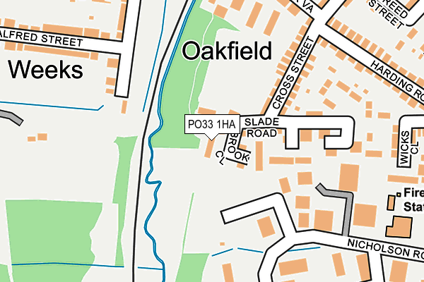 PO33 1HA map - OS OpenMap – Local (Ordnance Survey) PO33 1HA map - OS OpenMap – Local (Ordnance Survey)