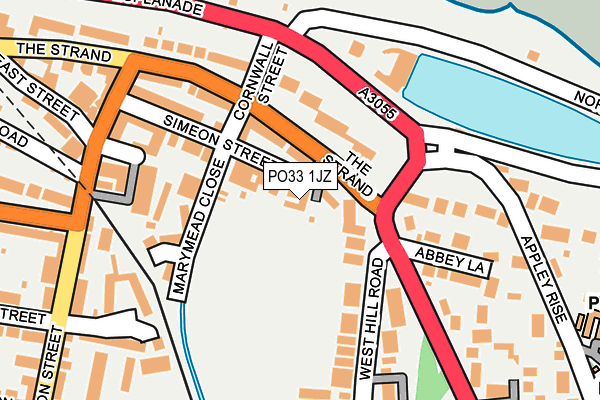 PO33 1JZ map - OS OpenMap – Local (Ordnance Survey) PO33 1JZ map - OS OpenMap – Local (Ordnance Survey)