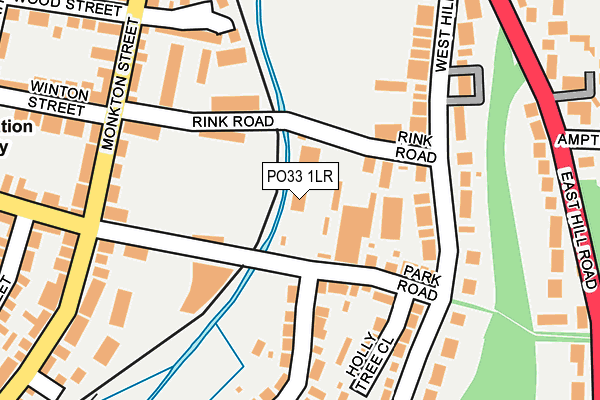 PO33 1LR map - OS OpenMap – Local (Ordnance Survey) PO33 1LR map - OS OpenMap – Local (Ordnance Survey)