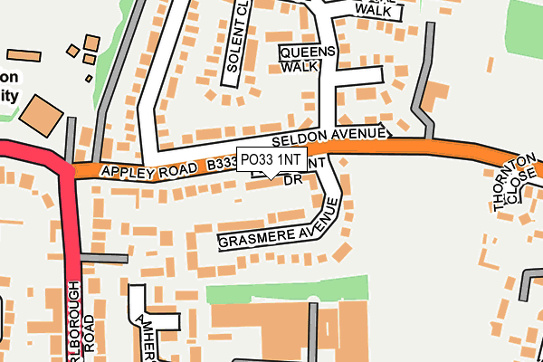 PO33 1NT map - OS OpenMap – Local (Ordnance Survey) PO33 1NT map - OS OpenMap – Local (Ordnance Survey)