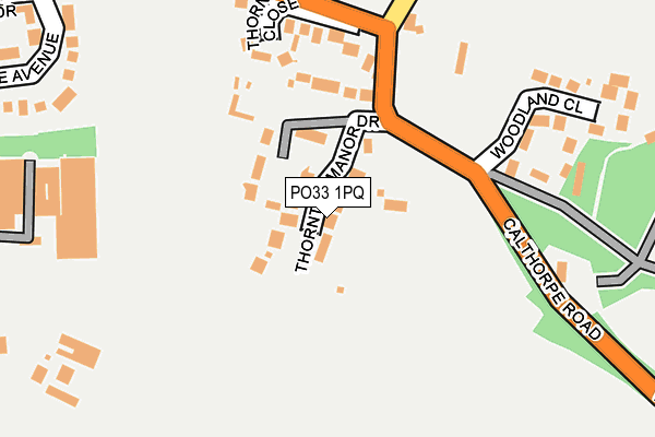PO33 1PQ map - OS OpenMap – Local (Ordnance Survey) PO33 1PQ map - OS OpenMap – Local (Ordnance Survey)