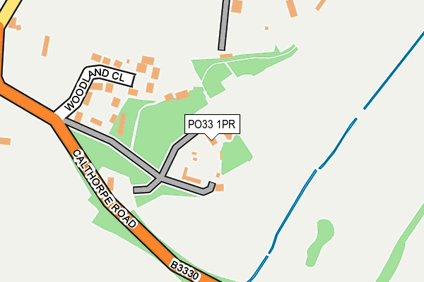 PO33 1PR map - OS OpenMap – Local (Ordnance Survey) PO33 1PR map - OS OpenMap – Local (Ordnance Survey)