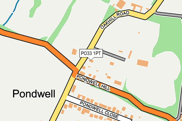 PO33 1PT map - OS OpenMap – Local (Ordnance Survey) PO33 1PT map - OS OpenMap – Local (Ordnance Survey)