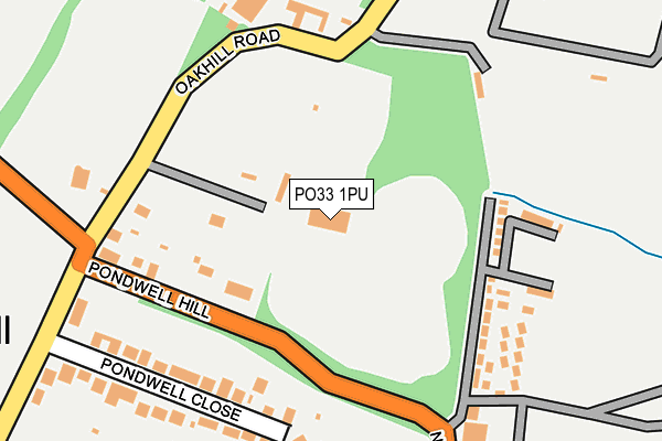 PO33 1PU map - OS OpenMap – Local (Ordnance Survey) PO33 1PU map - OS OpenMap – Local (Ordnance Survey)