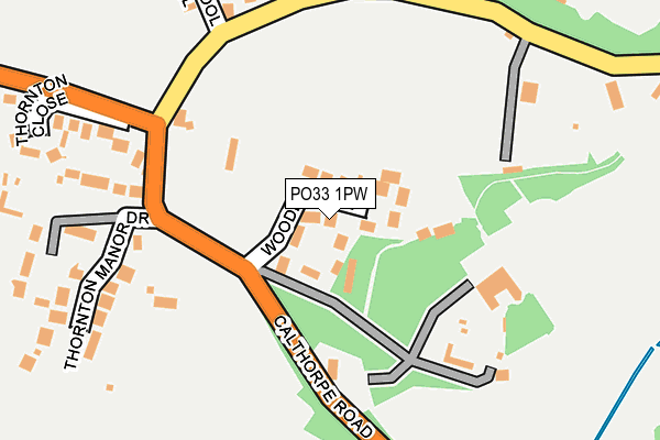PO33 1PW map - OS OpenMap – Local (Ordnance Survey) PO33 1PW map - OS OpenMap – Local (Ordnance Survey)