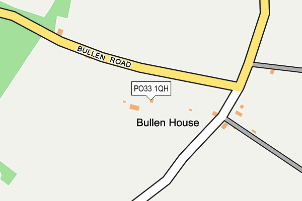 PO33 1QH map - OS OpenMap – Local (Ordnance Survey) PO33 1QH map - OS OpenMap – Local (Ordnance Survey)