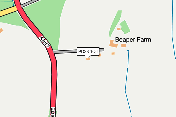 PO33 1QJ map - OS OpenMap – Local (Ordnance Survey) PO33 1QJ map - OS OpenMap – Local (Ordnance Survey)