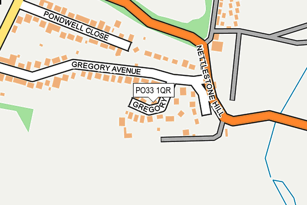 PO33 1QR map - OS OpenMap – Local (Ordnance Survey) PO33 1QR map - OS OpenMap – Local (Ordnance Survey)
