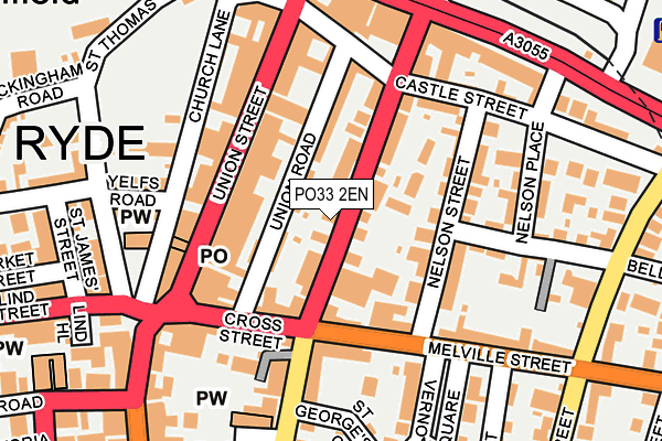 PO33 2EN map - OS OpenMap – Local (Ordnance Survey) PO33 2EN map - OS OpenMap – Local (Ordnance Survey)