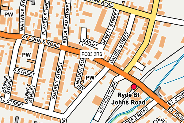 PO33 2RS map - OS OpenMap – Local (Ordnance Survey) PO33 2RS map - OS OpenMap – Local (Ordnance Survey)