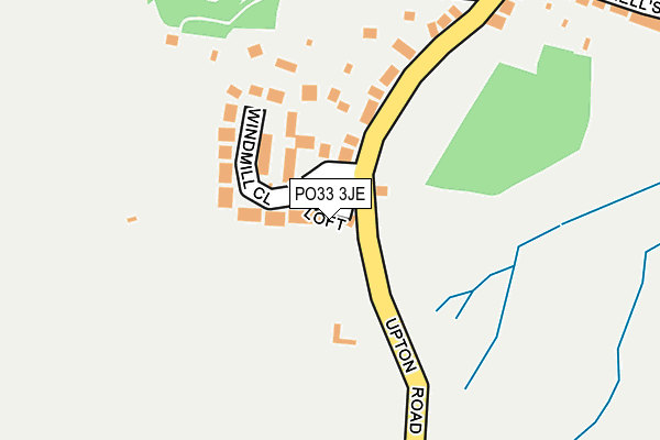 PO33 3JE map - OS OpenMap – Local (Ordnance Survey) PO33 3JE map - OS OpenMap – Local (Ordnance Survey)