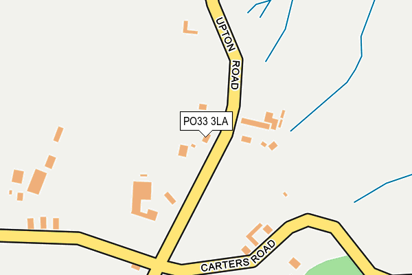 PO33 3LA map - OS OpenMap – Local (Ordnance Survey) PO33 3LA map - OS OpenMap – Local (Ordnance Survey)
