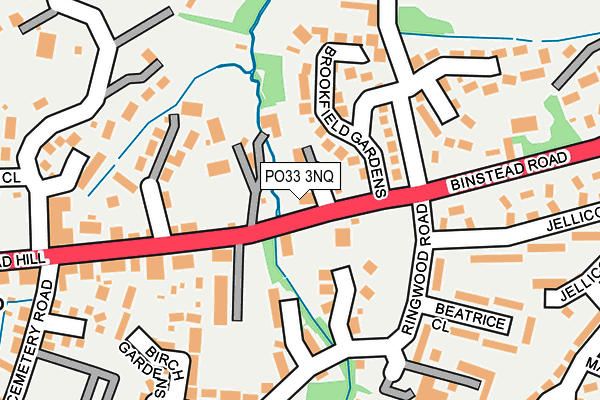 PO33 3NQ map - OS OpenMap – Local (Ordnance Survey) PO33 3NQ map - OS OpenMap – Local (Ordnance Survey)