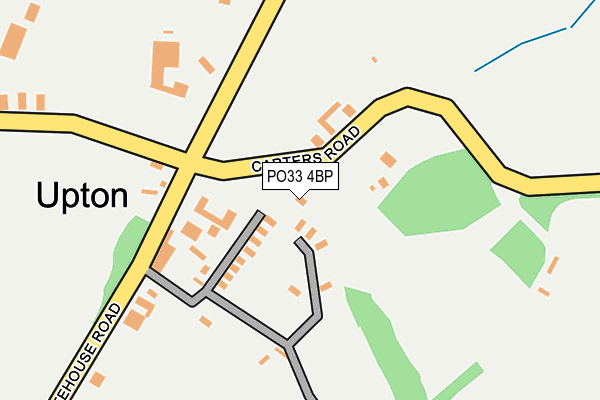 PO33 4BP map - OS OpenMap – Local (Ordnance Survey) PO33 4BP map - OS OpenMap – Local (Ordnance Survey)