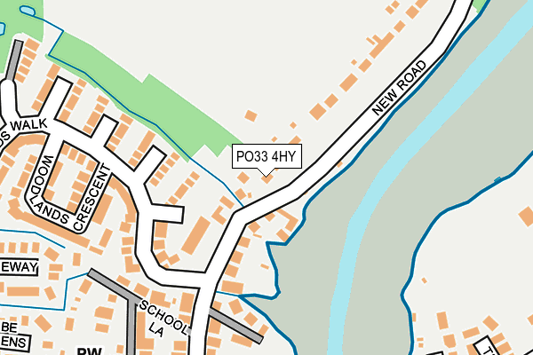 PO33 4HY map - OS OpenMap – Local (Ordnance Survey) PO33 4HY map - OS OpenMap – Local (Ordnance Survey)