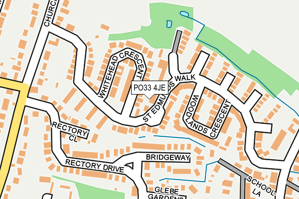 PO33 4JE map - OS OpenMap – Local (Ordnance Survey) PO33 4JE map - OS OpenMap – Local (Ordnance Survey)