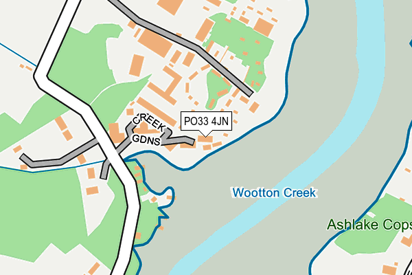 PO33 4JN map - OS OpenMap – Local (Ordnance Survey) PO33 4JN map - OS OpenMap – Local (Ordnance Survey)