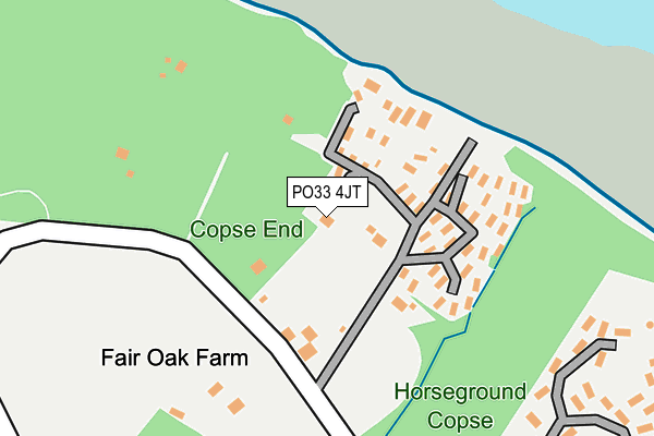 PO33 4JT map - OS OpenMap – Local (Ordnance Survey) PO33 4JT map - OS OpenMap – Local (Ordnance Survey)