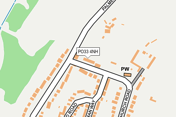 PO33 4NH map - OS OpenMap – Local (Ordnance Survey) PO33 4NH map - OS OpenMap – Local (Ordnance Survey)