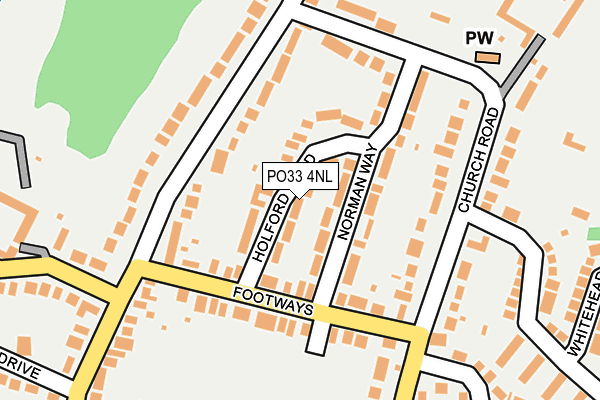 PO33 4NL map - OS OpenMap – Local (Ordnance Survey) PO33 4NL map - OS OpenMap – Local (Ordnance Survey)