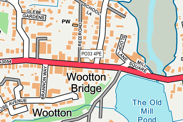 PO33 4PE map - OS OpenMap – Local (Ordnance Survey) PO33 4PE map - OS OpenMap – Local (Ordnance Survey)
