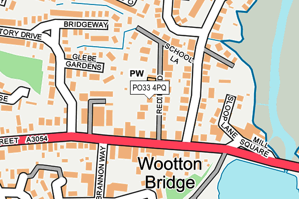 PO33 4PQ map - OS OpenMap – Local (Ordnance Survey) PO33 4PQ map - OS OpenMap – Local (Ordnance Survey)