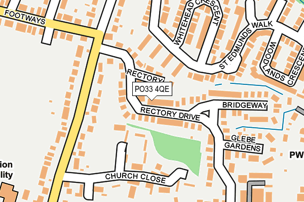 PO33 4QE map - OS OpenMap – Local (Ordnance Survey) PO33 4QE map - OS OpenMap – Local (Ordnance Survey)