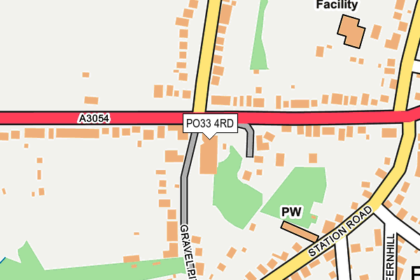 PO33 4RD map - OS OpenMap – Local (Ordnance Survey) PO33 4RD map - OS OpenMap – Local (Ordnance Survey)