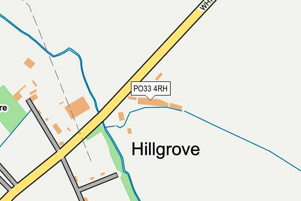 PO33 4RH map - OS OpenMap – Local (Ordnance Survey) PO33 4RH map - OS OpenMap – Local (Ordnance Survey)