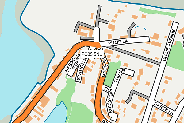 PO35 5NU map - OS OpenMap – Local (Ordnance Survey) PO35 5NU map - OS OpenMap – Local (Ordnance Survey)