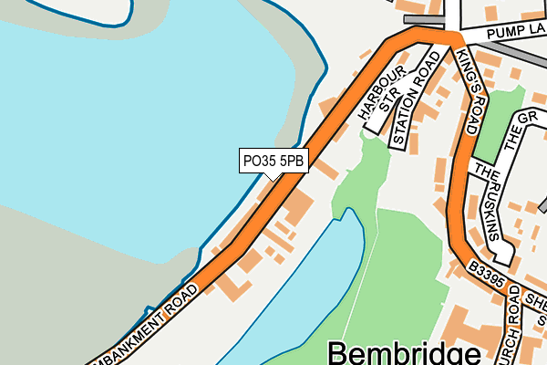 PO35 5PB map - OS OpenMap – Local (Ordnance Survey) PO35 5PB map - OS OpenMap – Local (Ordnance Survey)