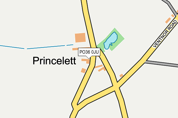 PO36 0JU map - OS OpenMap – Local (Ordnance Survey) PO36 0JU map - OS OpenMap – Local (Ordnance Survey)