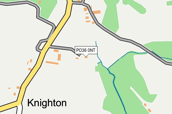 PO36 0NT map - OS OpenMap – Local (Ordnance Survey) PO36 0NT map - OS OpenMap – Local (Ordnance Survey)