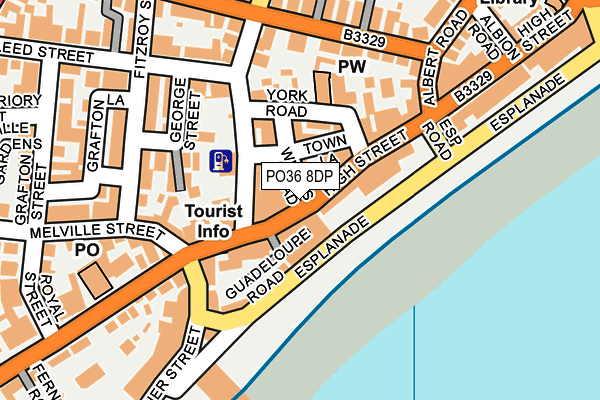 PO36 8DP map - OS OpenMap – Local (Ordnance Survey) PO36 8DP map - OS OpenMap – Local (Ordnance Survey)