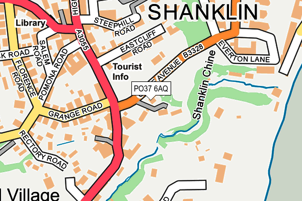 PO37 6AQ map - OS OpenMap – Local (Ordnance Survey) PO37 6AQ map - OS OpenMap – Local (Ordnance Survey)
