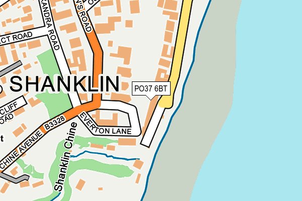 PO37 6BT map - OS OpenMap – Local (Ordnance Survey) PO37 6BT map - OS OpenMap – Local (Ordnance Survey)