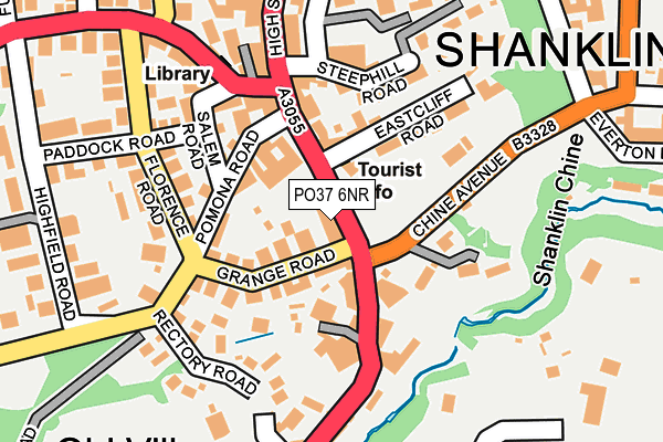 PO37 6NR map - OS OpenMap – Local (Ordnance Survey) PO37 6NR map - OS OpenMap – Local (Ordnance Survey)