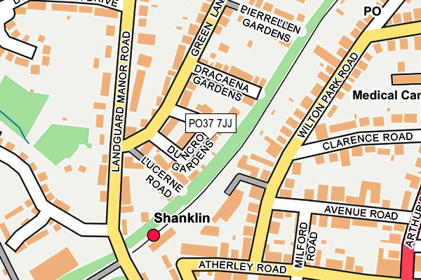 PO37 7JJ map - OS OpenMap – Local (Ordnance Survey) PO37 7JJ map - OS OpenMap – Local (Ordnance Survey)