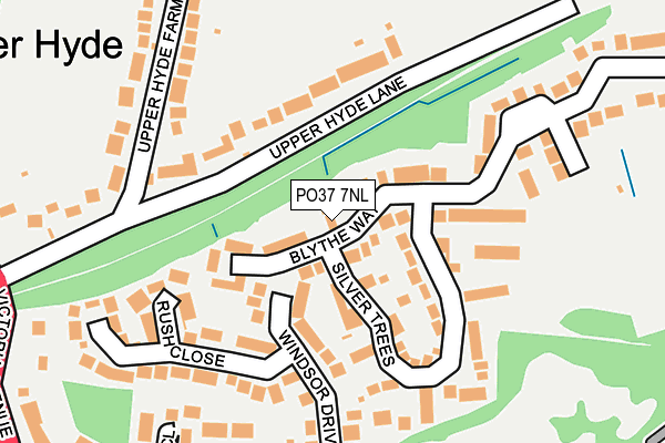 PO37 7NL map - OS OpenMap – Local (Ordnance Survey) PO37 7NL map - OS OpenMap – Local (Ordnance Survey)